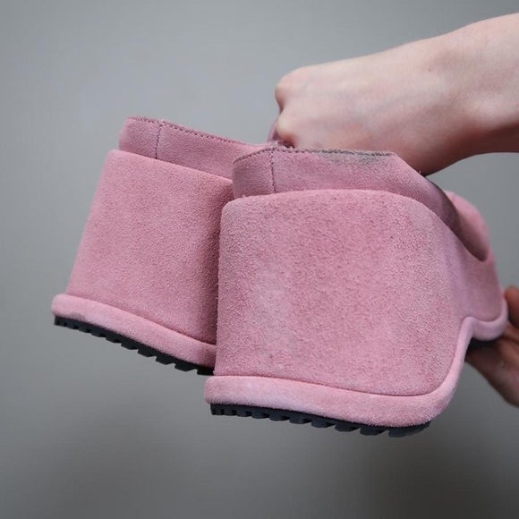 Y2k vintage le chateau chunky platforms - Picture 4 of 4